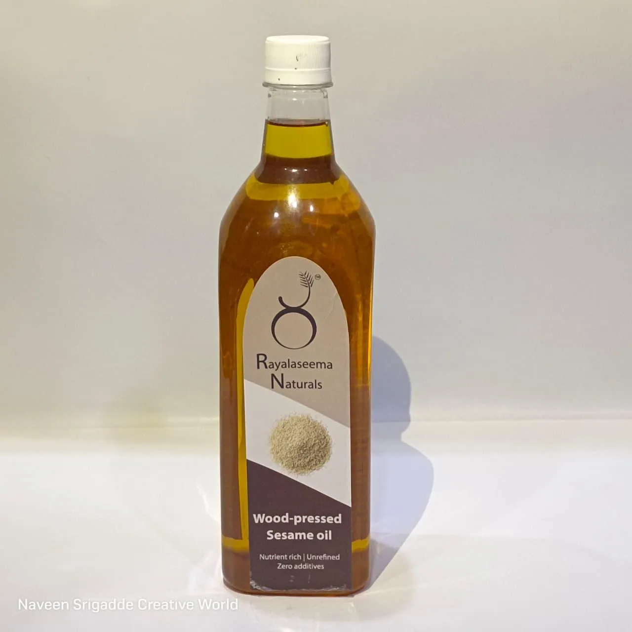 Wood Pressed Sesame Oil - Rayalaseema Naturals 100% Natural