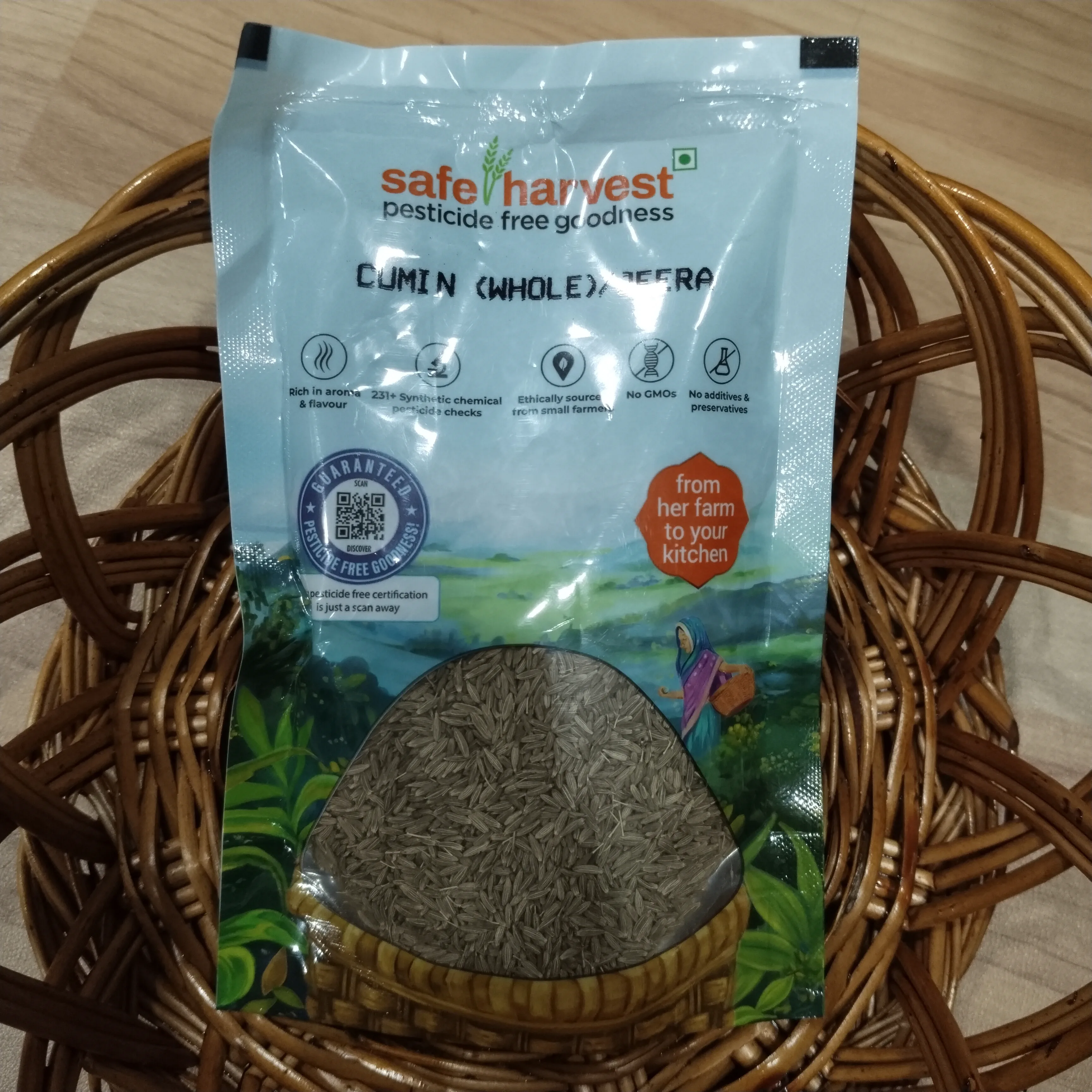 Cumin whole Jeera 100 grams