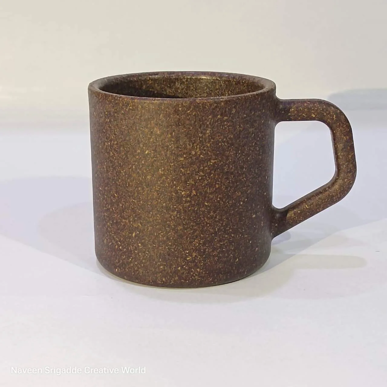 Eco-Friendly Bamboo & Rice Husk Coffee Mug | 200ml Biocomposite Cup | Microwave & Dishwasher Safe (Pack of 2)