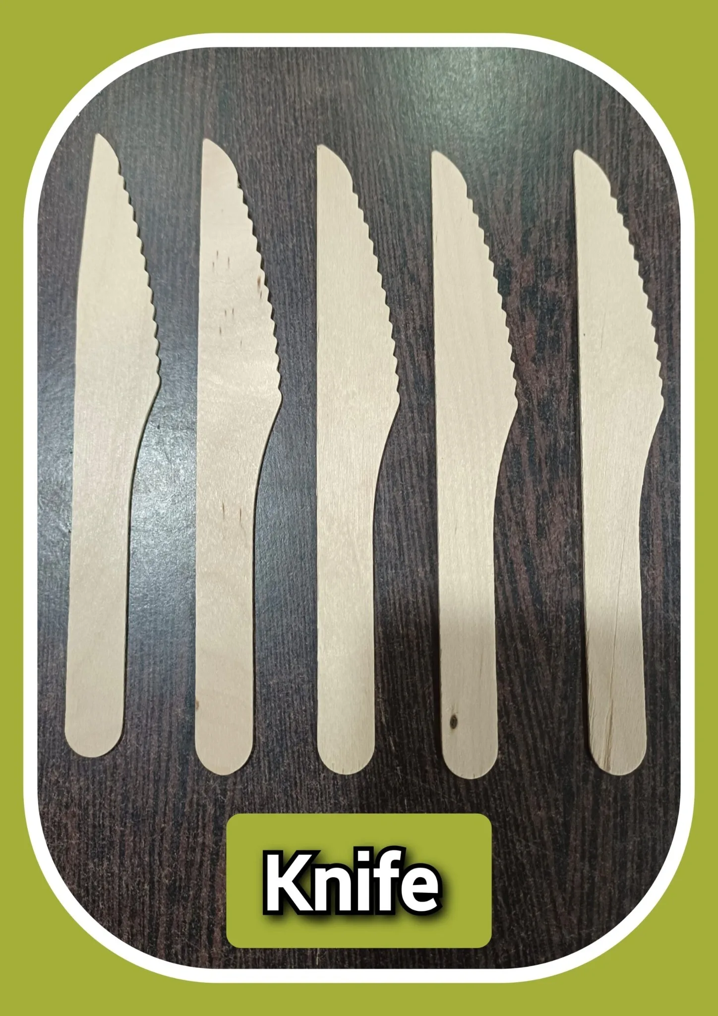 Bamboo Knife/piece 20 Packs(5 Rs Per Pack)
