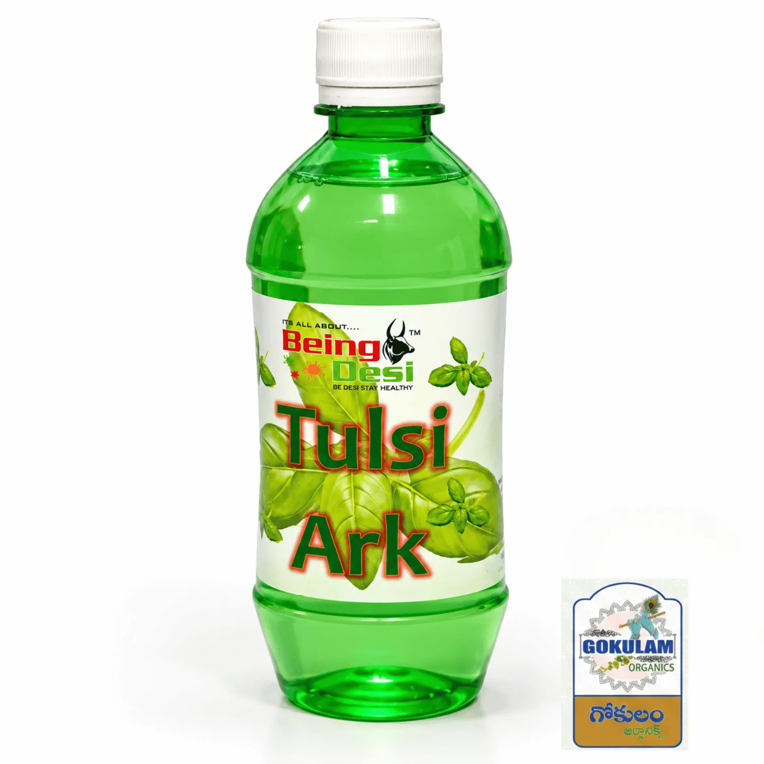Being Desi Tulsi Ark – 500ml | Natural Immunity Booster | Distilled Tulsi Water