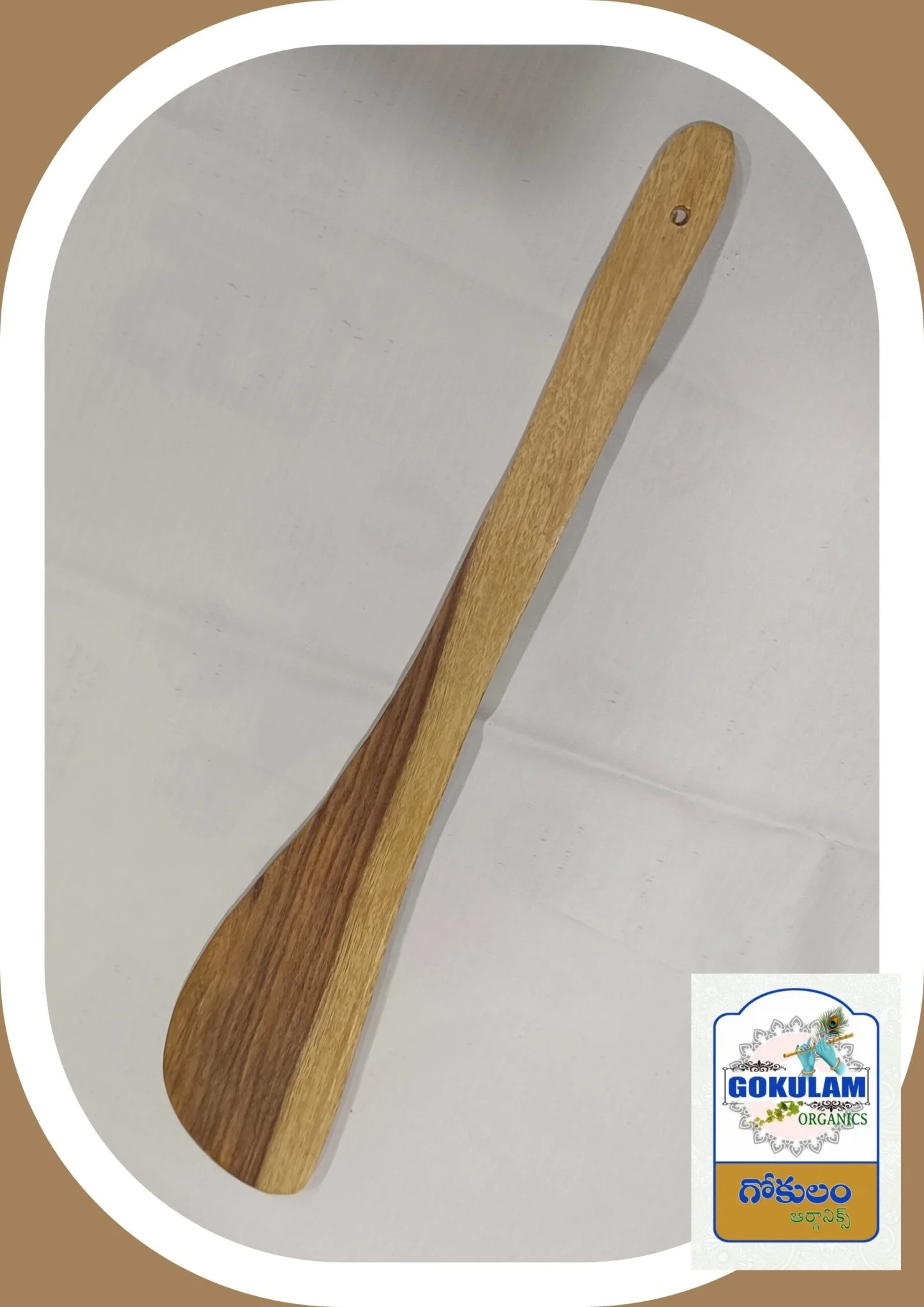 Wooden Spoon at gokulam organics / చెక్క చెంచా